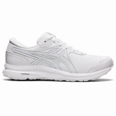 Asics Gel-Contend Walker - Miesten Juoksukengät - Valkoinen